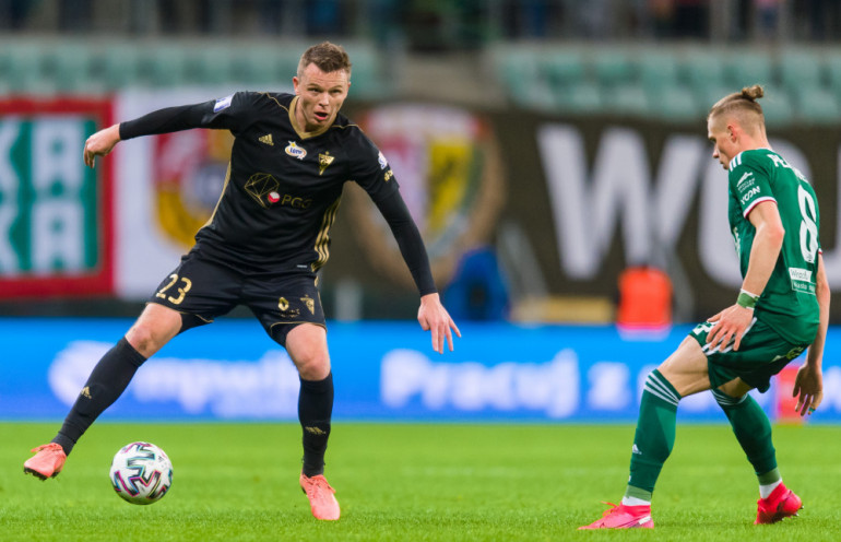 Mateusz Matras w barwach Górnika Zabrze