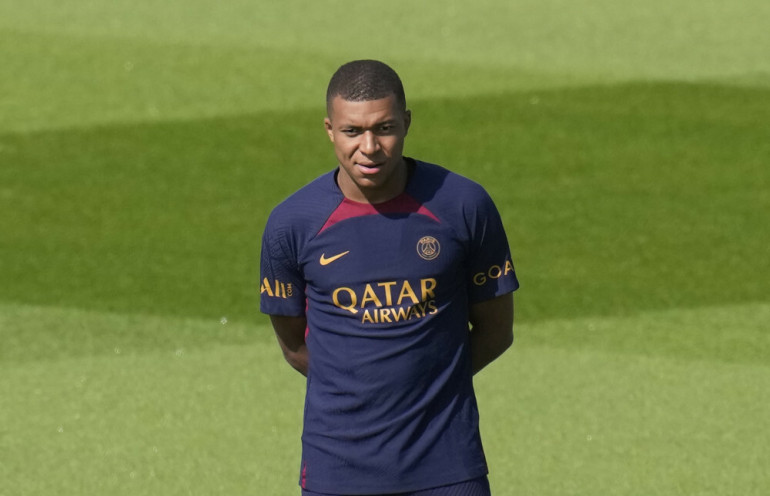 mbappe trening transfer