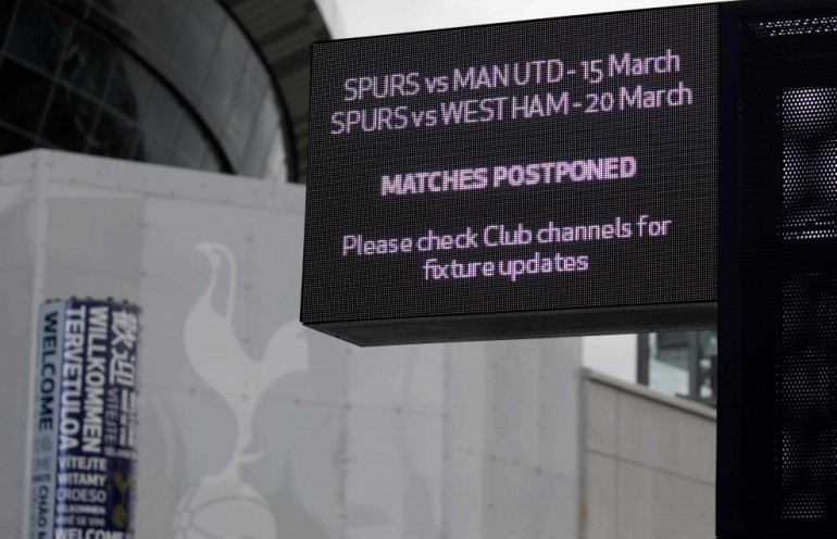 mecze Tottenhamu przełożone