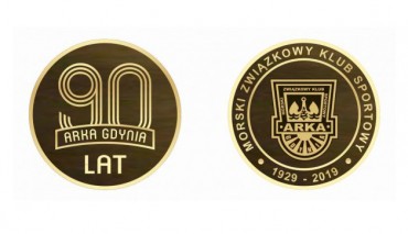 Medal okolicznościowy na 90-lecie klubu Arka Gdynia