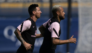 messi neymar trening