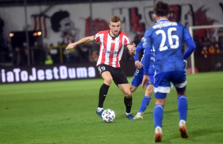 Michał Helik w barwach Cracovii