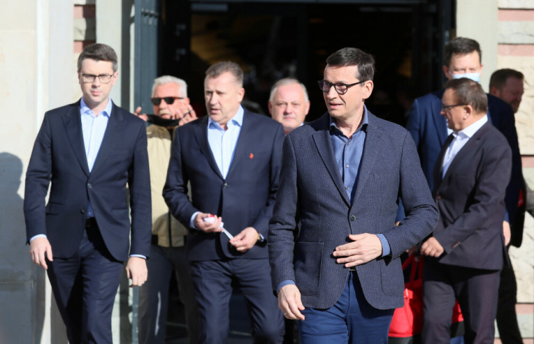 Morawiecki spotkał się z Kuleszą