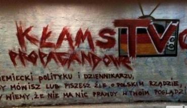 Mural kibiców Odry z Londynu