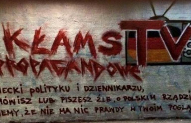 Mural kibiców Odry z Londynu