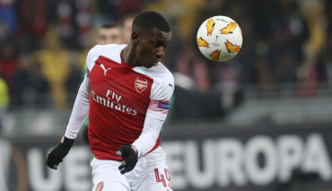 nketiah arsenal leicester