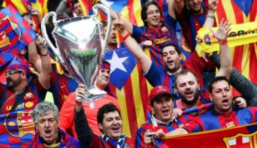 Oprawa El Clasico - imponująca kartoniada