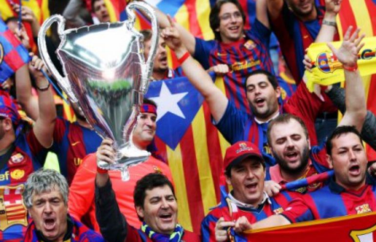 Oprawa El Clasico - imponująca kartoniada