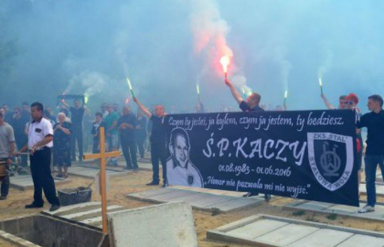 Ostatnie pożegnanie Rafała ''Kaczego'' Kocielskiego