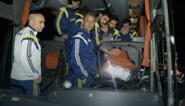 Ostrzelany autokar Fenerbahce