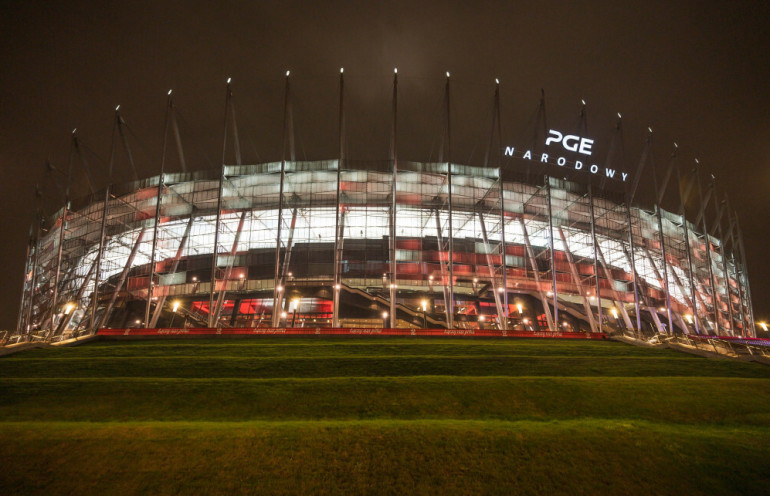 Padła twierdza Stadion Narodowy