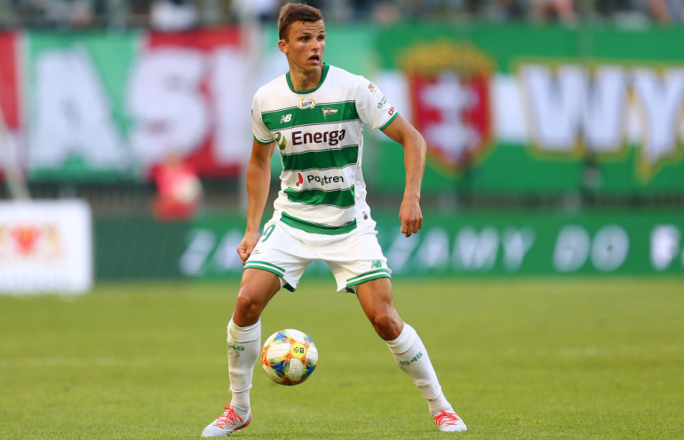 Patryk Lipski w barwach Lechii Gdańsk