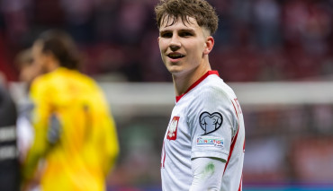 Pietuszewski podczas meczu kadry w Warszawie