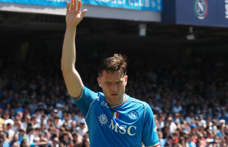 piotr zielinski napoli pozegnanie