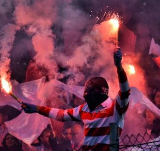 Pirotechnika nie podoba się Komisji Ligi. Kara dla Cracovii