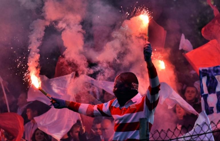 Pirotechnika nie podoba się Komisji Ligi. Kara dla Cracovii