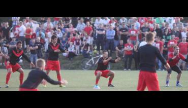 Po treningu Widzewa: zniszczenia na stadionie SMS Łódź