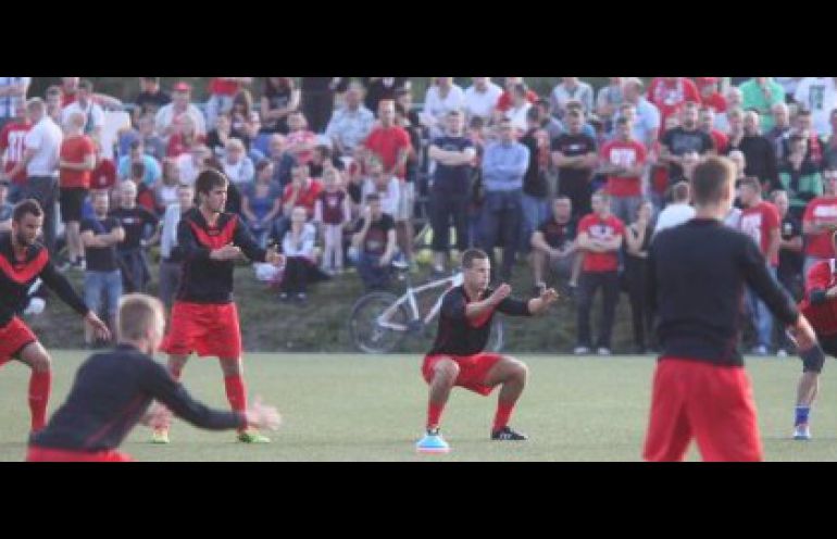 Po treningu Widzewa: zniszczenia na stadionie SMS Łódź