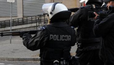 policja strzela