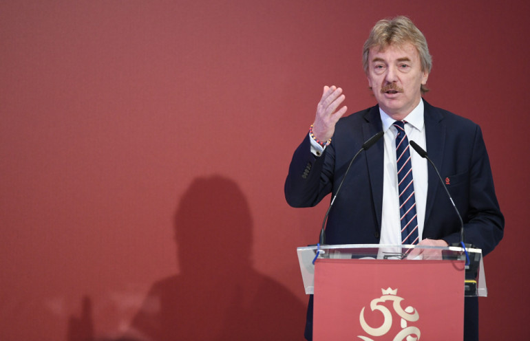 Prezes PZPN Zbigniew Boniek