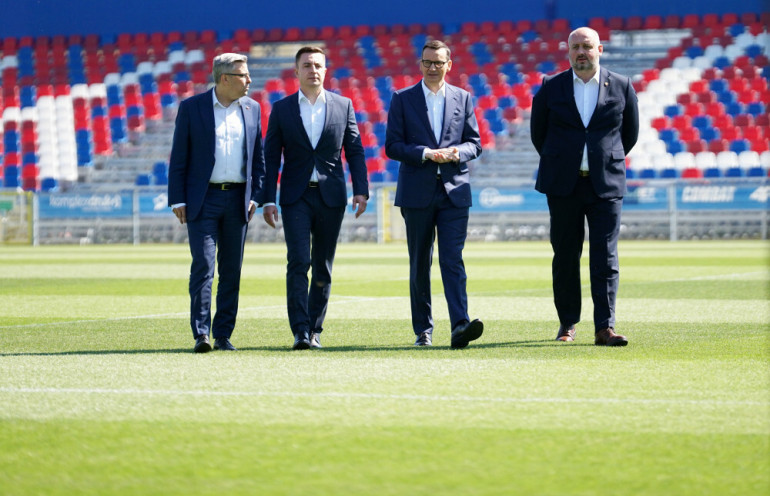 Problemy z przebudową stadionu Rakowa