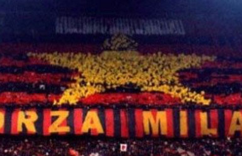 Protest na meczu Milanu