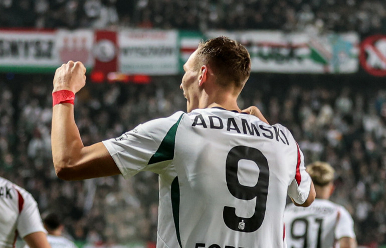 rafal adamski radość po golu