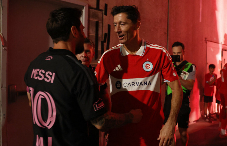 Robert Lewandowski strzelił gola w meczu z Interem Miami