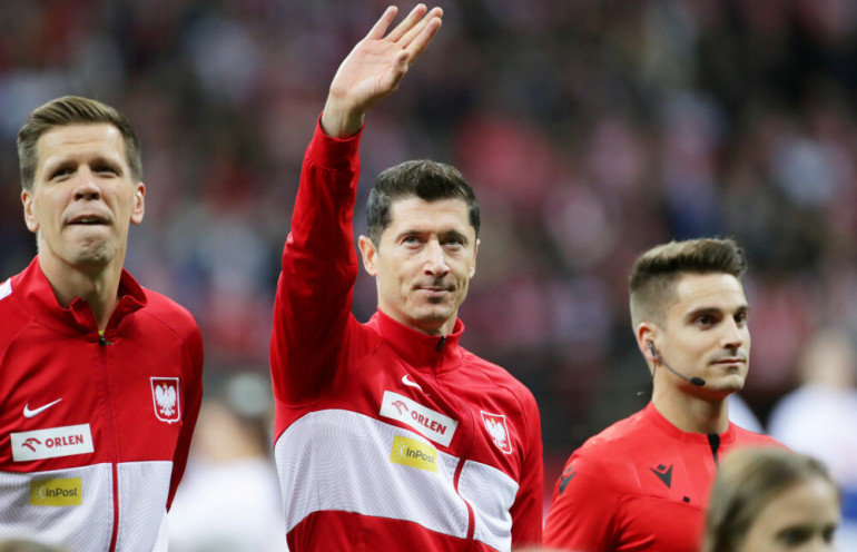 Robert Lewandowski w dniu 22 września 2022 r.