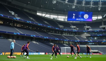 Rozgrzewka Manchesteru City