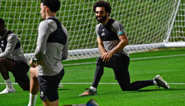 Salah trening liverpool