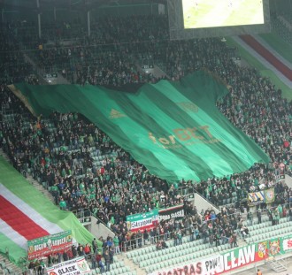Kibice Śląska Wrocław z wizytą w Przylądku Nadziei