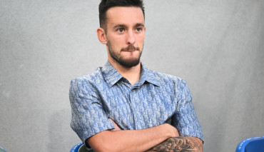 sousa na meczu lech vs górnik zabrze