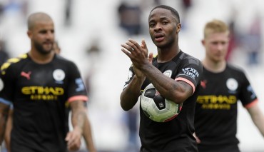 Sterling hattrick