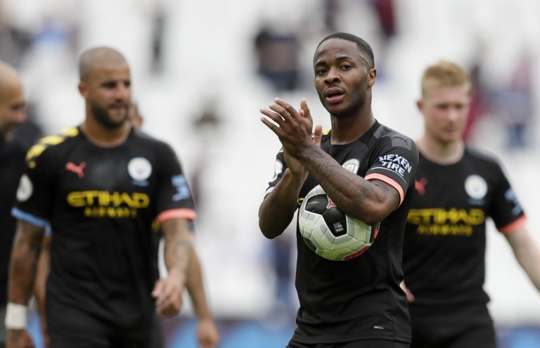 Sterling hattrick