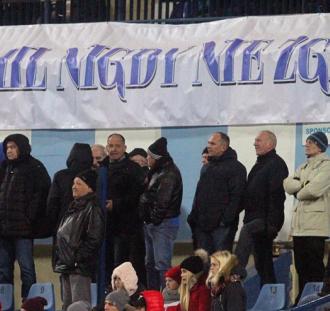 Kibice Stomilu Olsztyn całym sercem z klubem