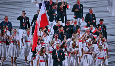 Tokio 2020 - Polacy na ceremonii otwarcia