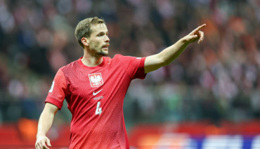 tomasz kedziora w trakcie meczu reprezentacji z holandia