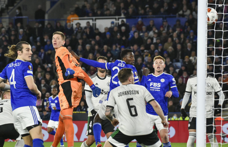 Treningowe tempo Leicester wystarczyło na Legię