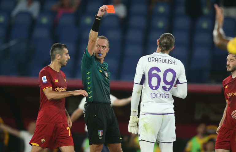 Udany debiut Mourinho. Drągowski wyleciał z boiska!
