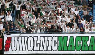 #UwolnićMaćka - podziękowania od kibiców Legii