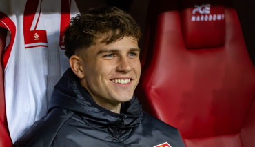 WARSZAWA, POLSKA - 26 MARCA 2026: Oskar Pietuszewski z Polski podczas meczu Polska - Albania na PGE Narodowym.