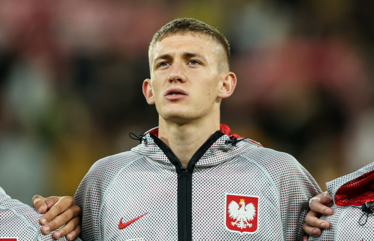 Wiktor Nowak przed meczem Polska-Szwecja
