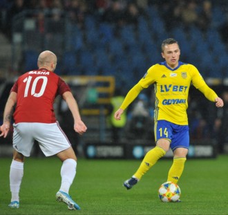 Arka Gdynia lepsza w meczu potencjalnych spadkowiczów
