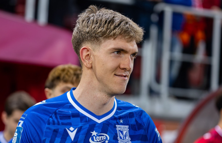Wojciech Mońka z Lecha Poznań