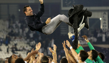xavi hernandez al sadd barcelona