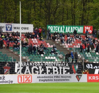 Zagłębie Sosnowiec spada z Ekstraklasy